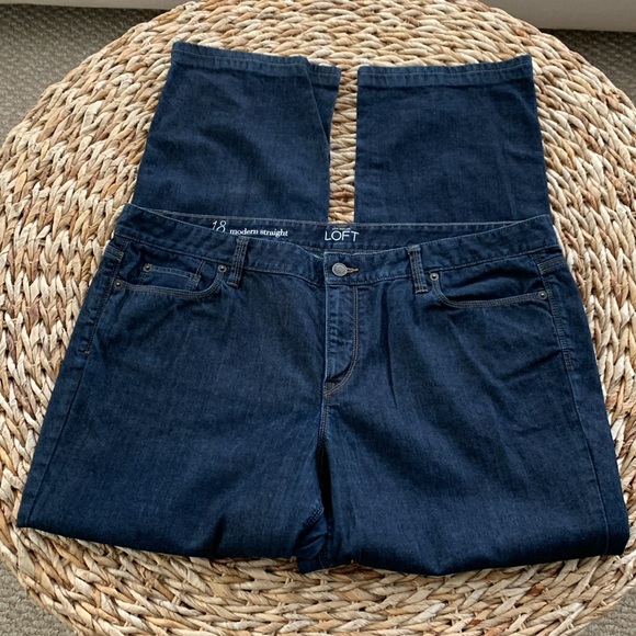 LOFT Modern Straight Jean 18S - Picture 3 of 13